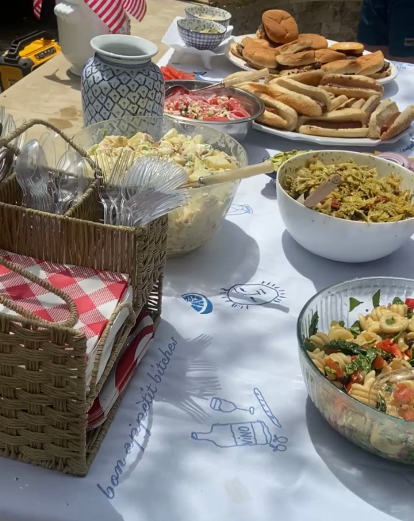 July 4th Table Cloth